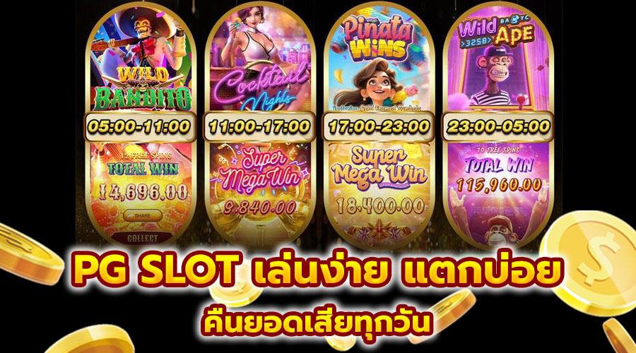 PG SLOT เล่นง่าย แตกบ่อย